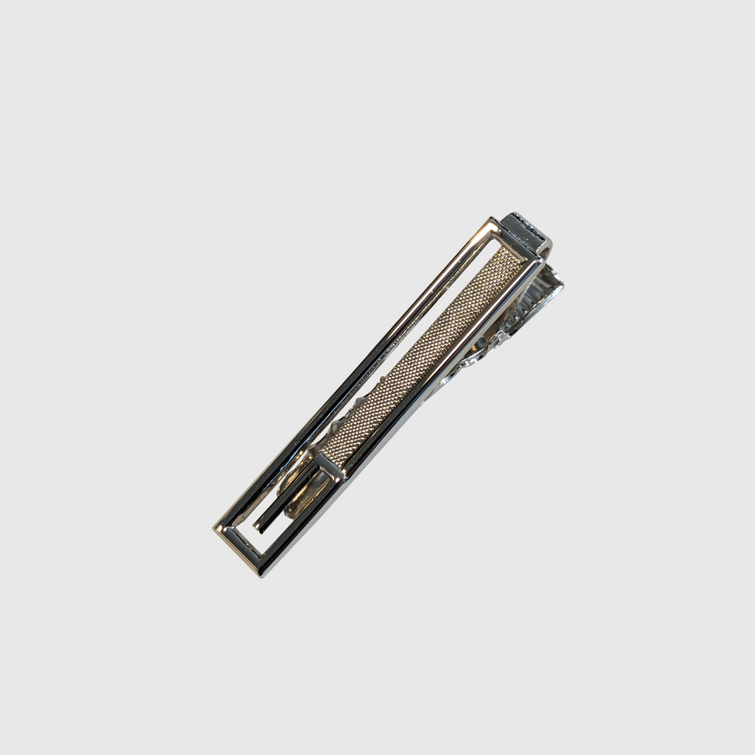 Tie Bar Slotted - Silver