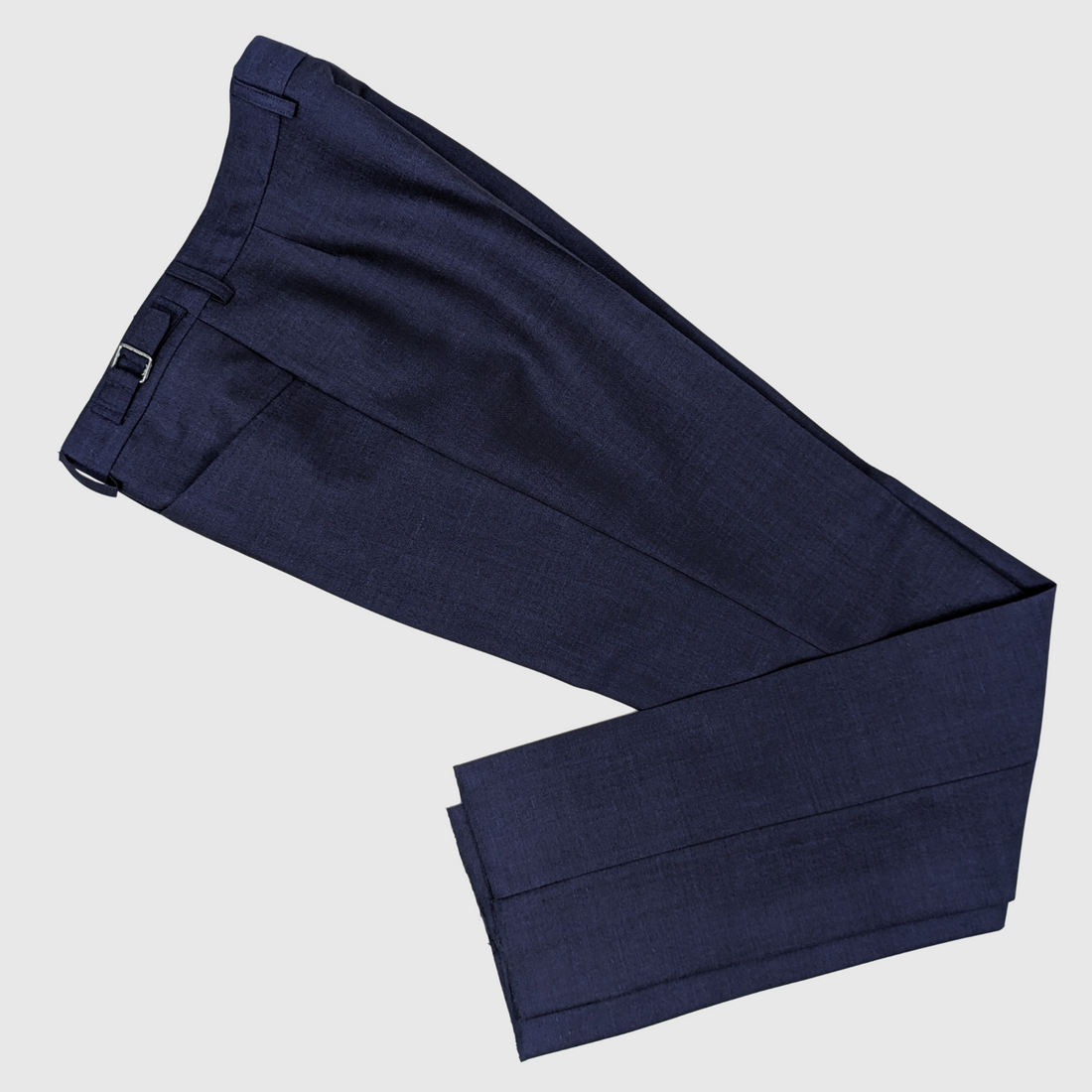 Suit Trousers - 3 Ply Navy Tonic