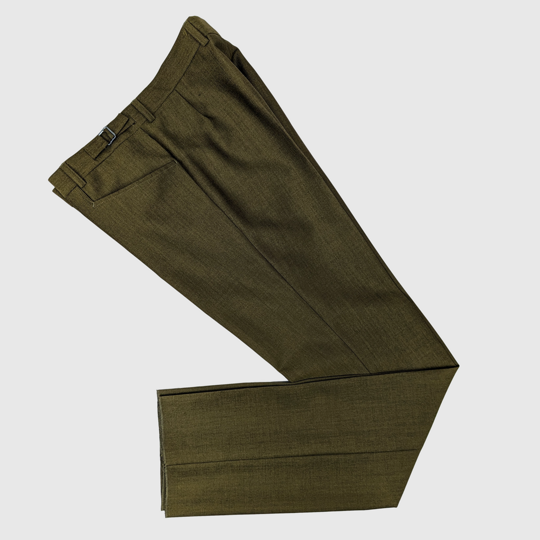 Suit Trousers - 3 Ply Antique Gold Tonic