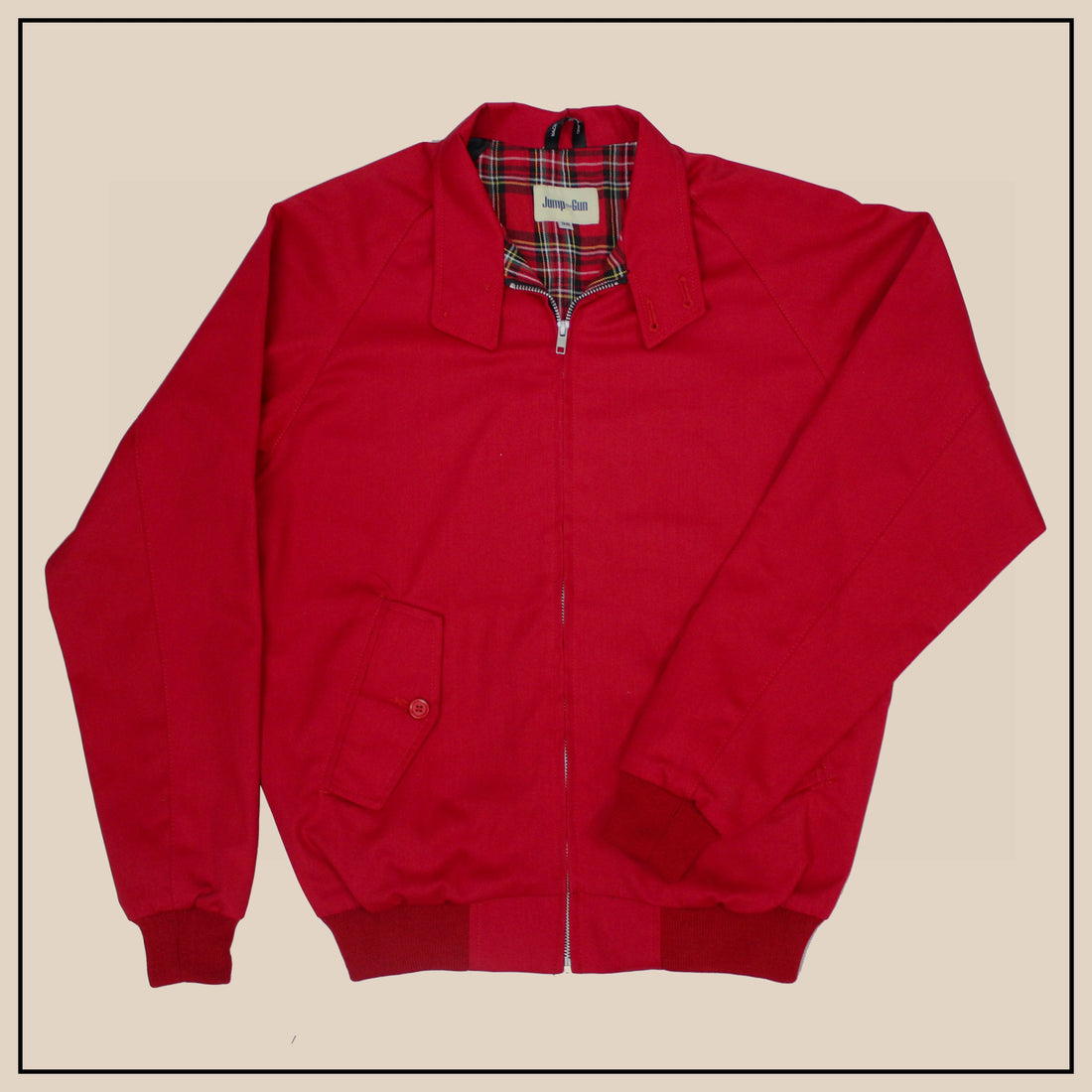 Harrington Jacket - Red
