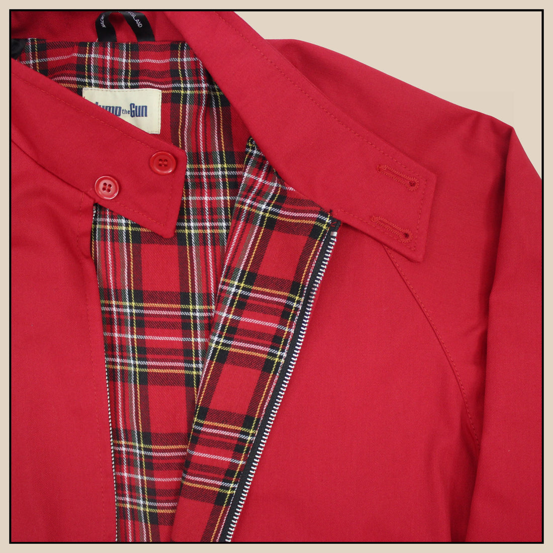 Harrington Jacket - Red