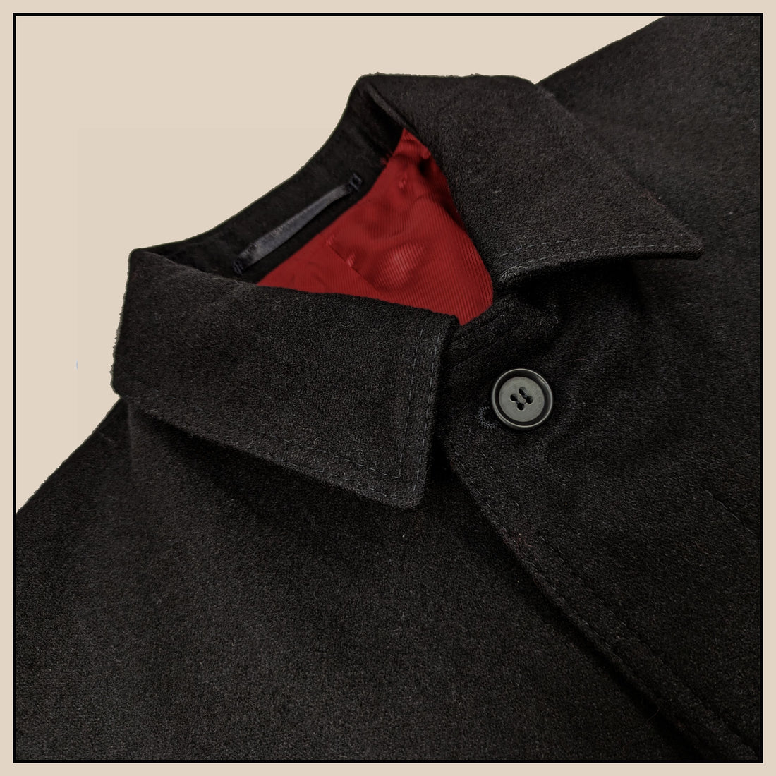 JTG Car Coat - Black