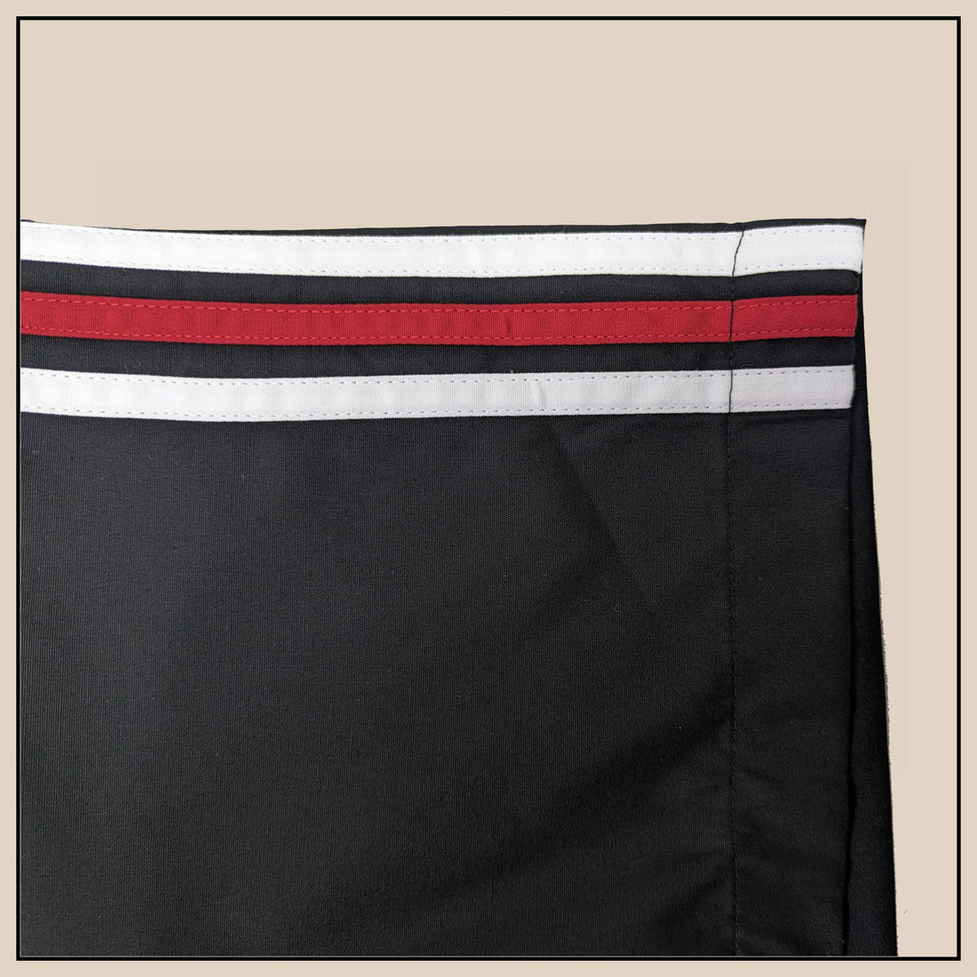 Getz Short Sleeve - Black Poplin