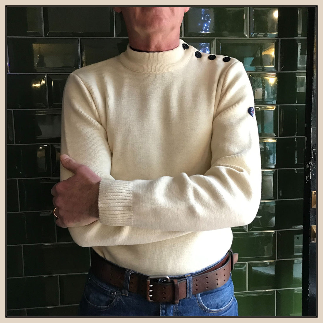 Royal Mer Breton Jumper - Ecru