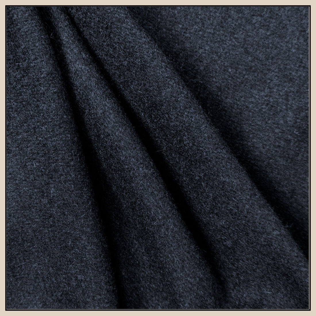 Albert Jacket - Dark Navy Melton Wool