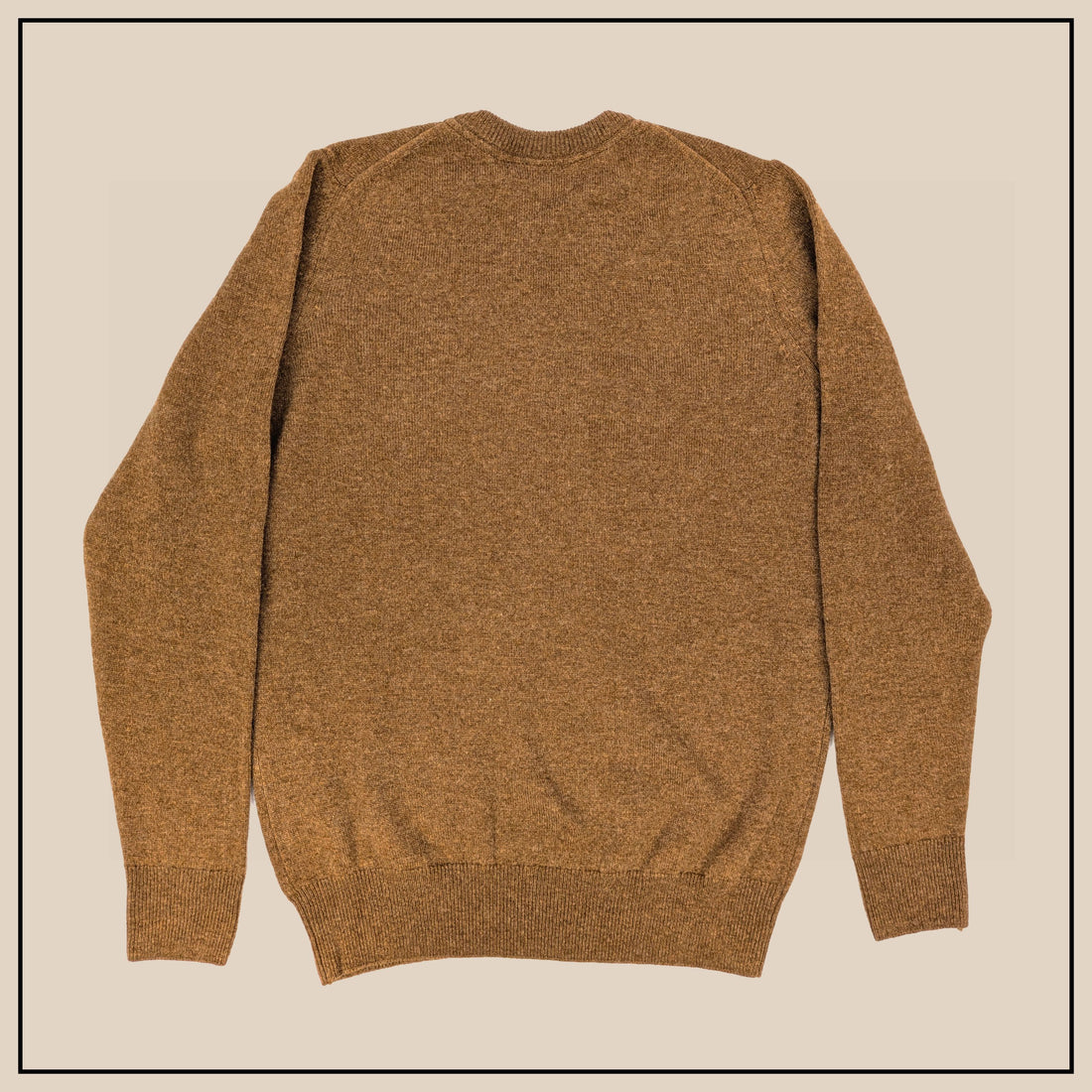 Glenmuir Lambswool V-Neck - Driftwood