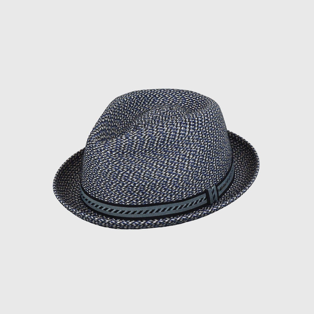 Bailey Of Hollywood Fedora - Navy Multi