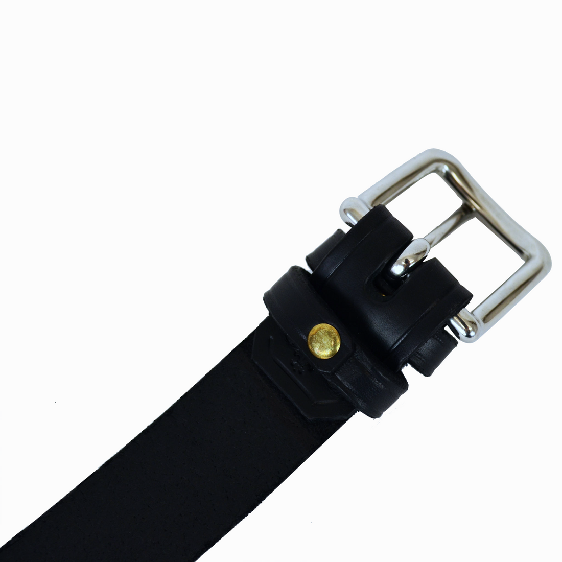 Narrow Belt - Black Full Grain Leather