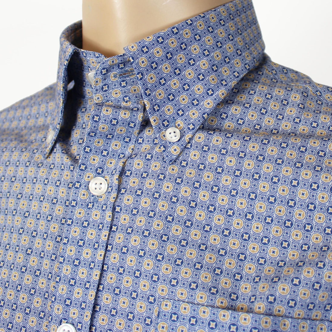 Short Sleeve Button Down - Blue Ray