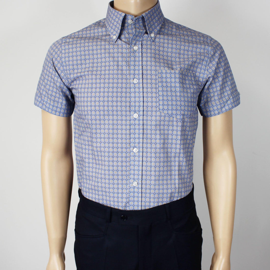 Short Sleeve Button Down - Blue Ray