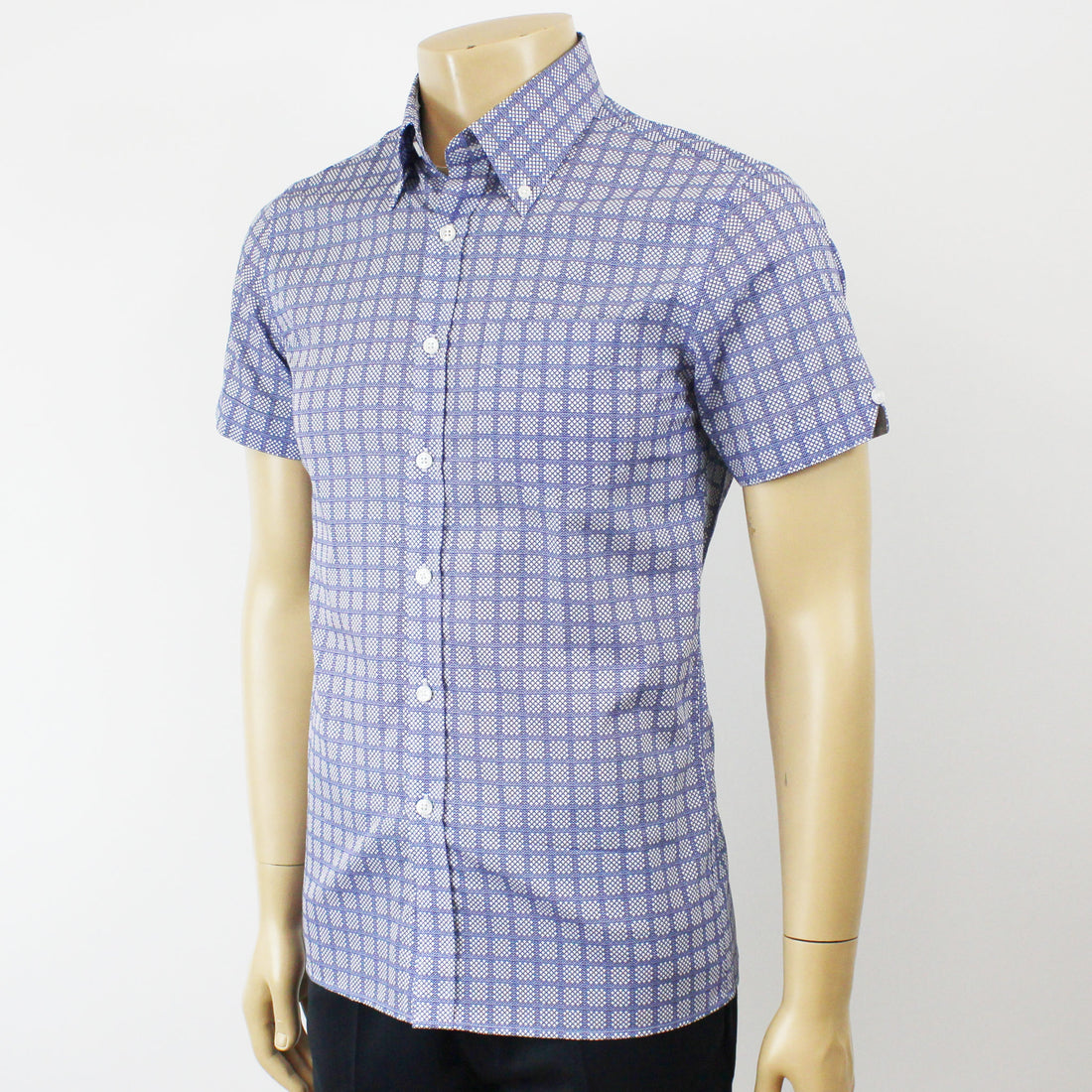 Short Sleeve Button Down - Waffle