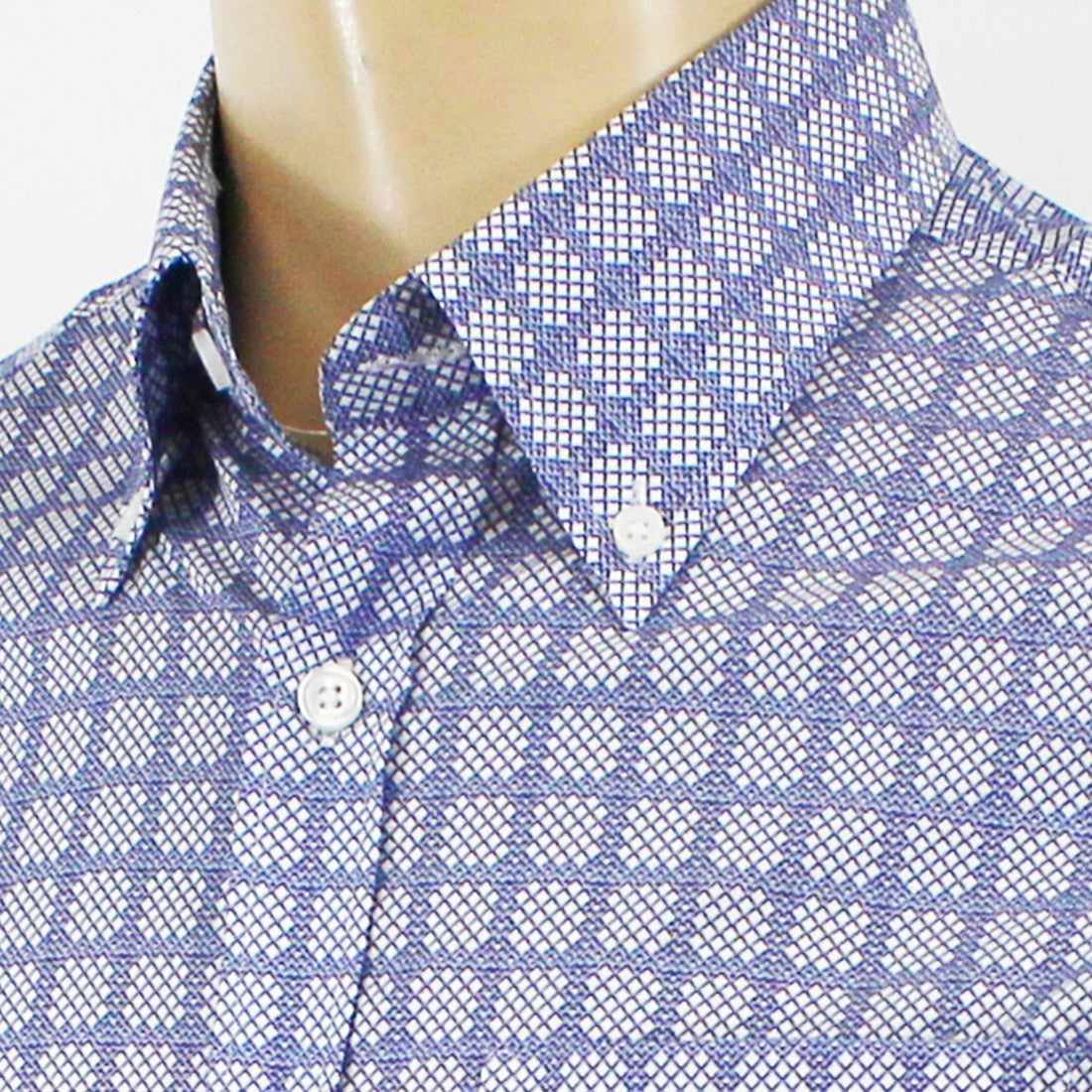Short Sleeve Button Down - Waffle