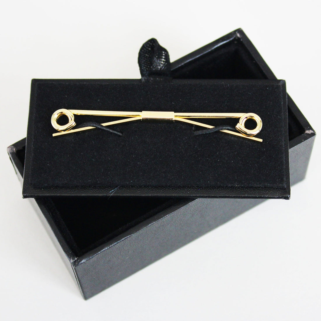 Collar Bar Rolled End - Gold