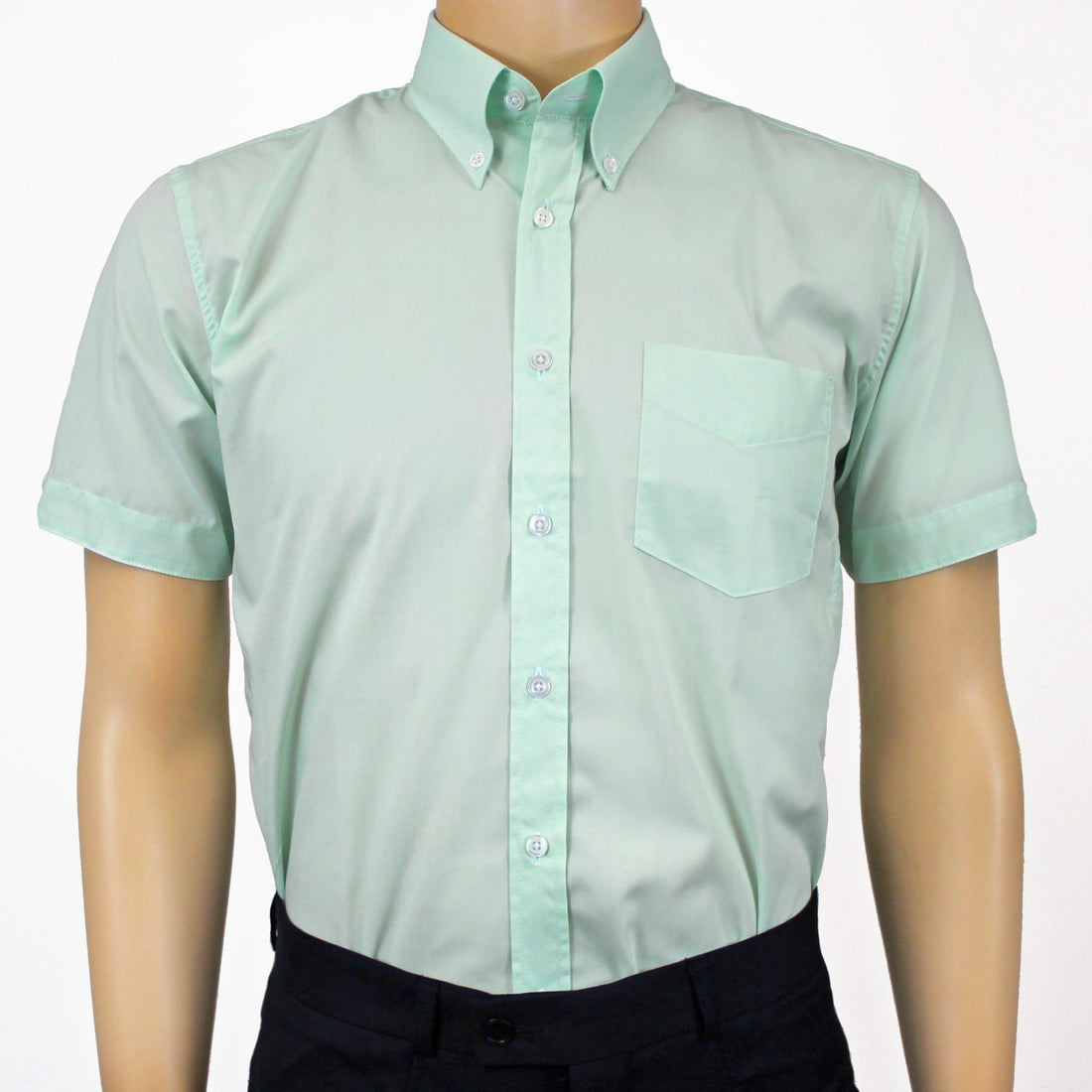 Short Sleeve Button Down - Spearmint