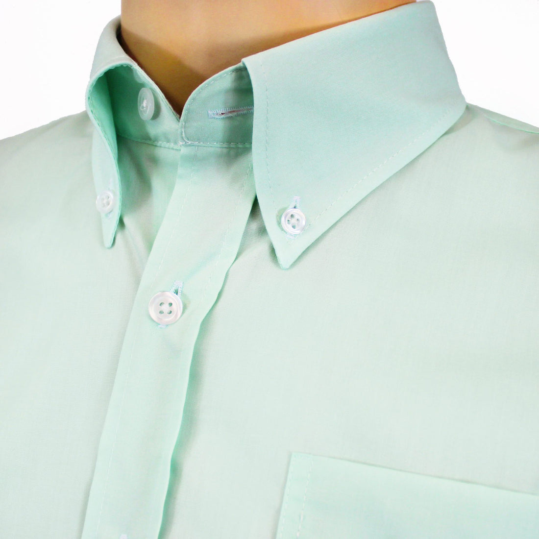 Short Sleeve Button Down - Spearmint
