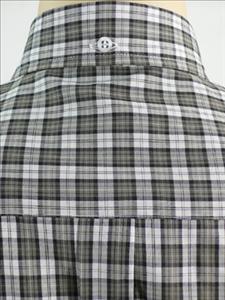 Black/White Check S/S