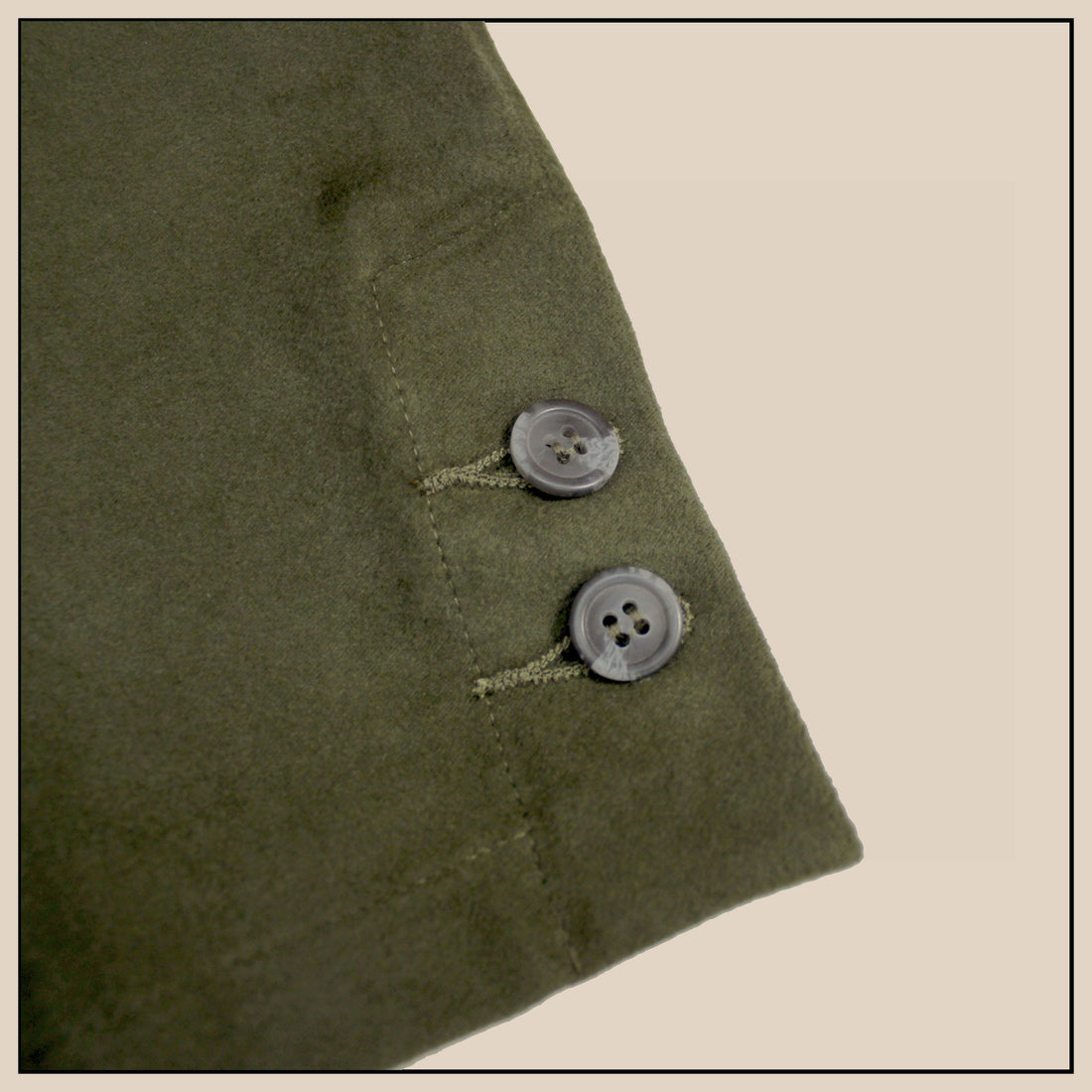 Work Jacket - Olive Moleskin