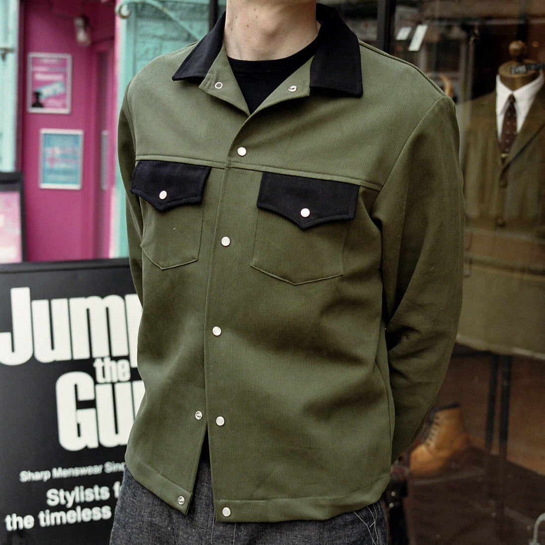 Kennedy Jacket - Two Tone Bedford Cord