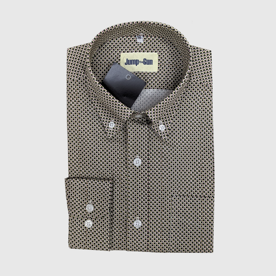 Long Sleeve Button Down - Casino Club