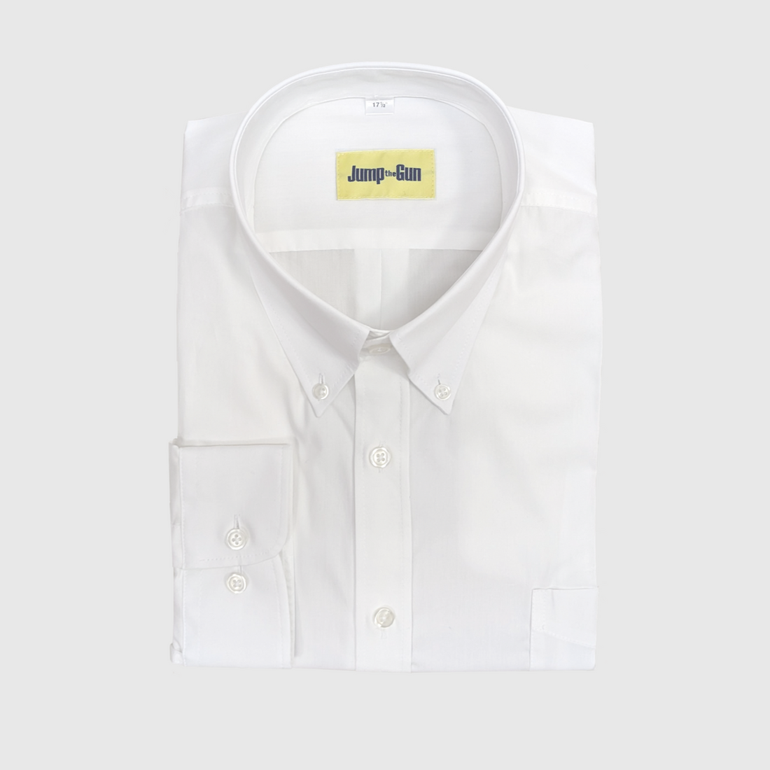 Button Down Shirt - White Poplin