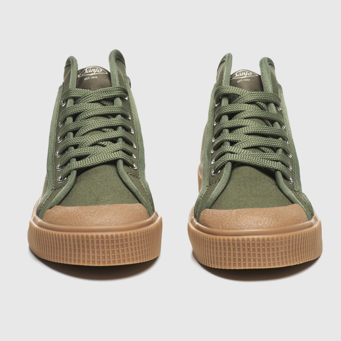 Sanjo K100 Basketball - Khaki/Gum