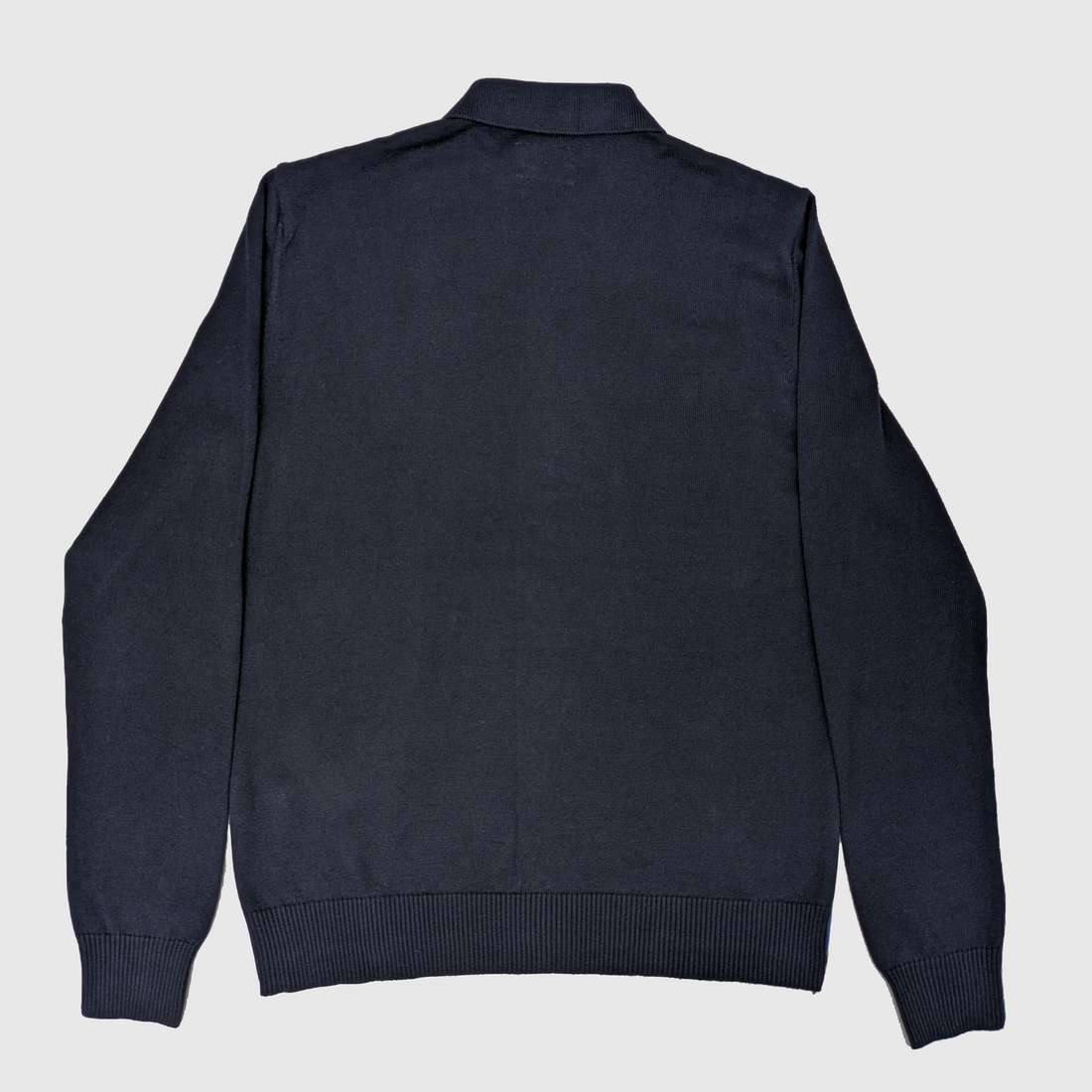 Sands L/S Button-Through Knit - Navy