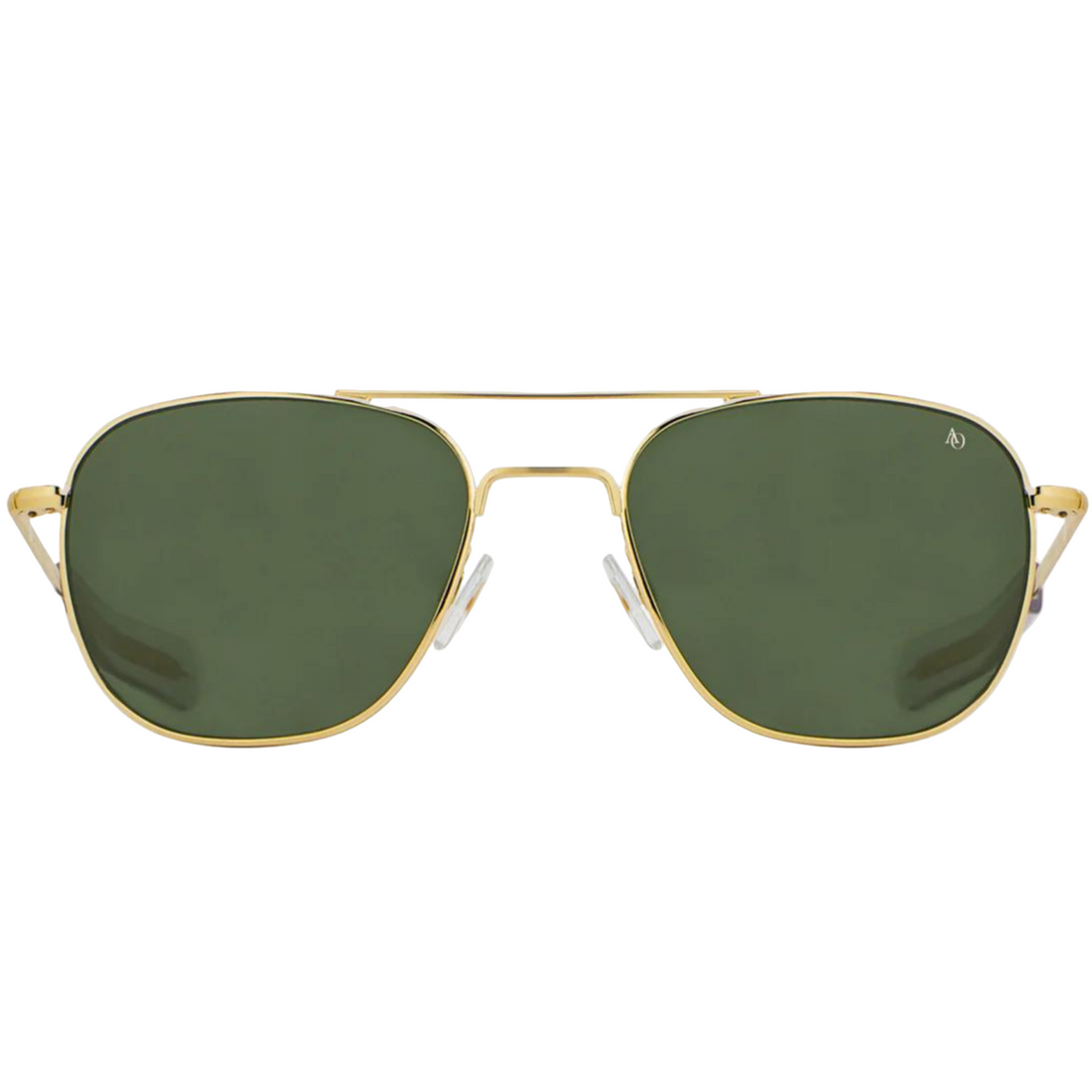 American optical pilot aviator sunglasses 55mm gold sales