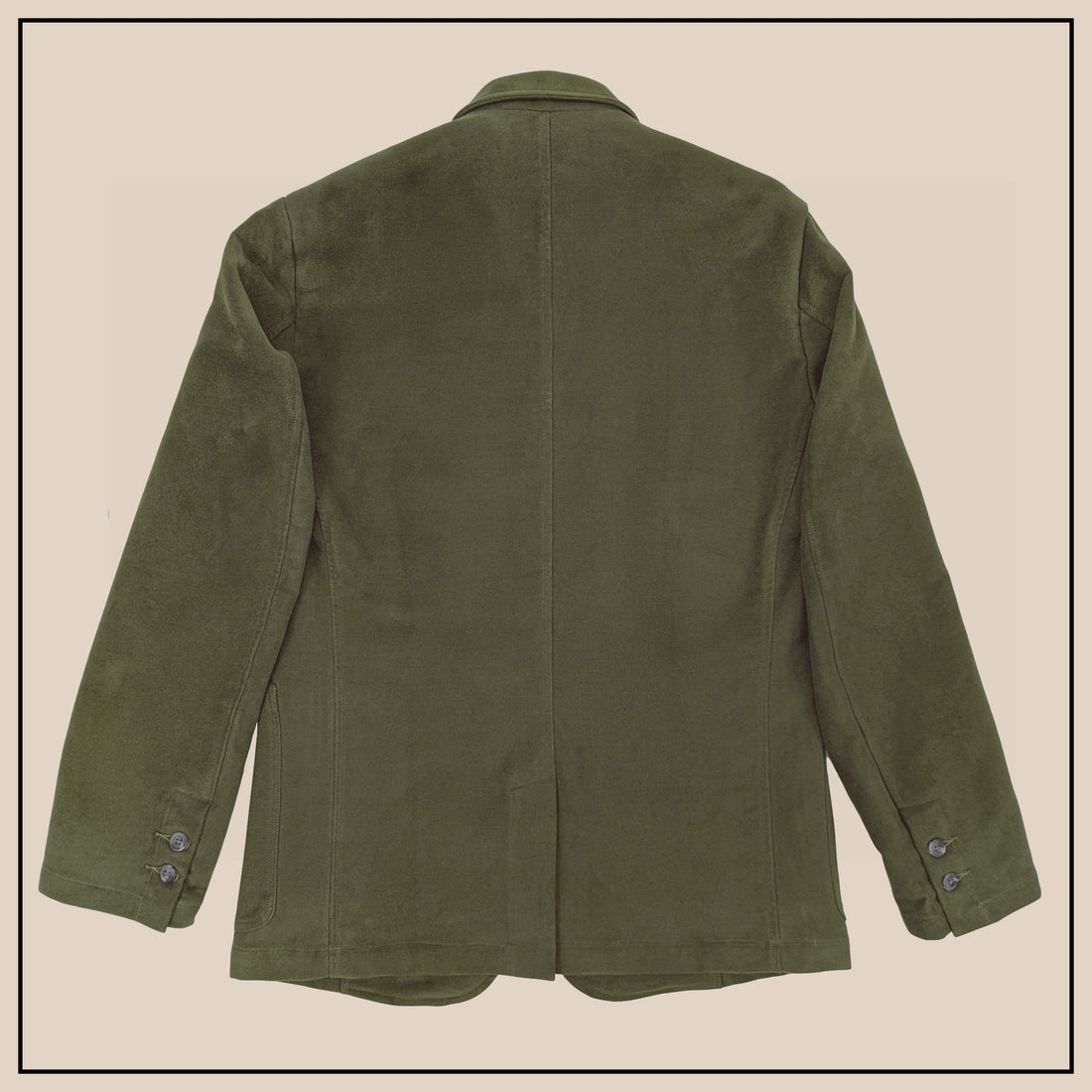 Work Jacket - Olive Moleskin