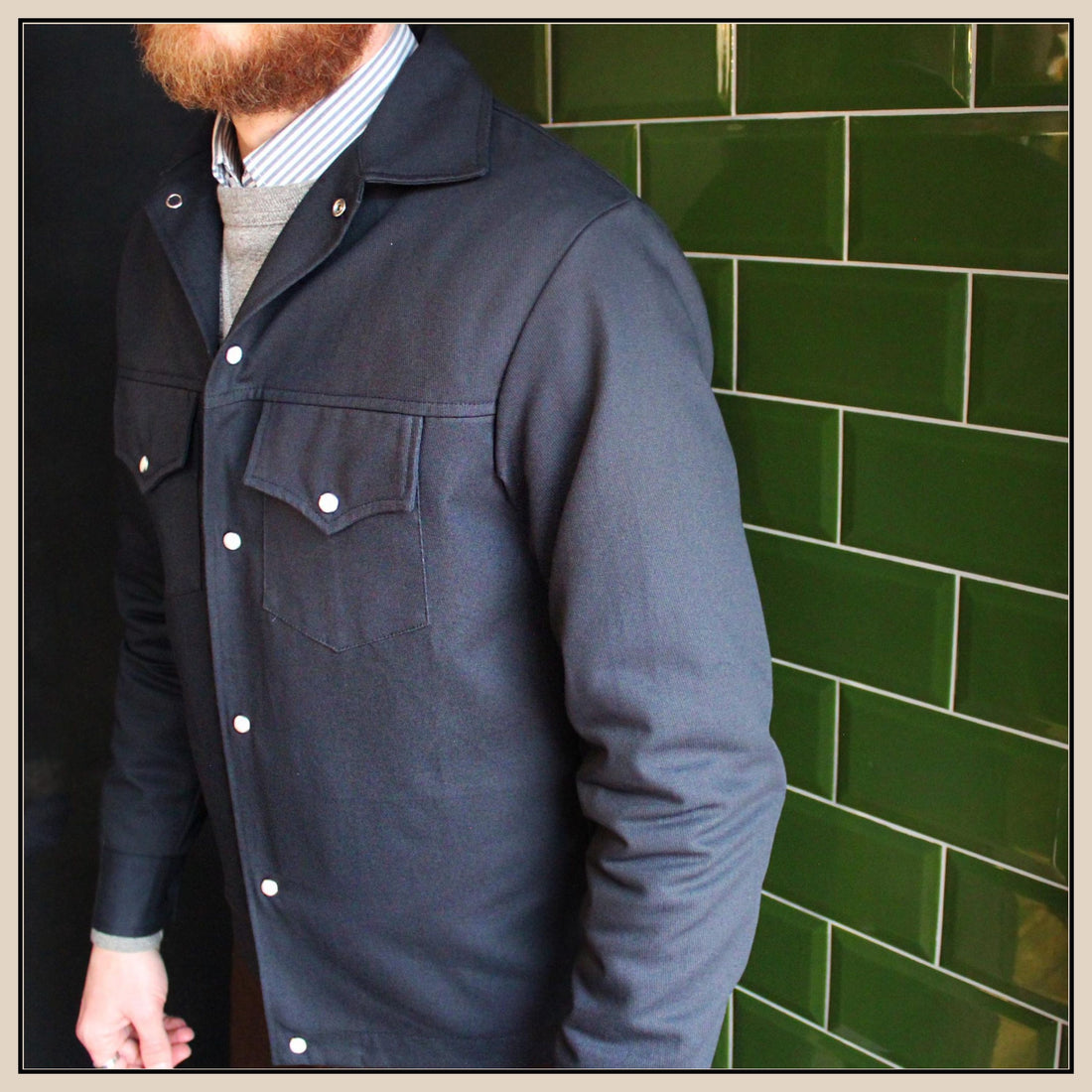 Kennedy Jacket - Dark Navy Twill