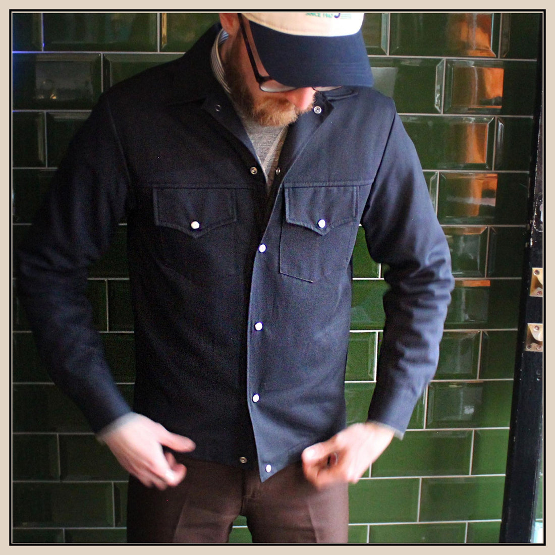 Kennedy Jacket - Dark Navy Twill