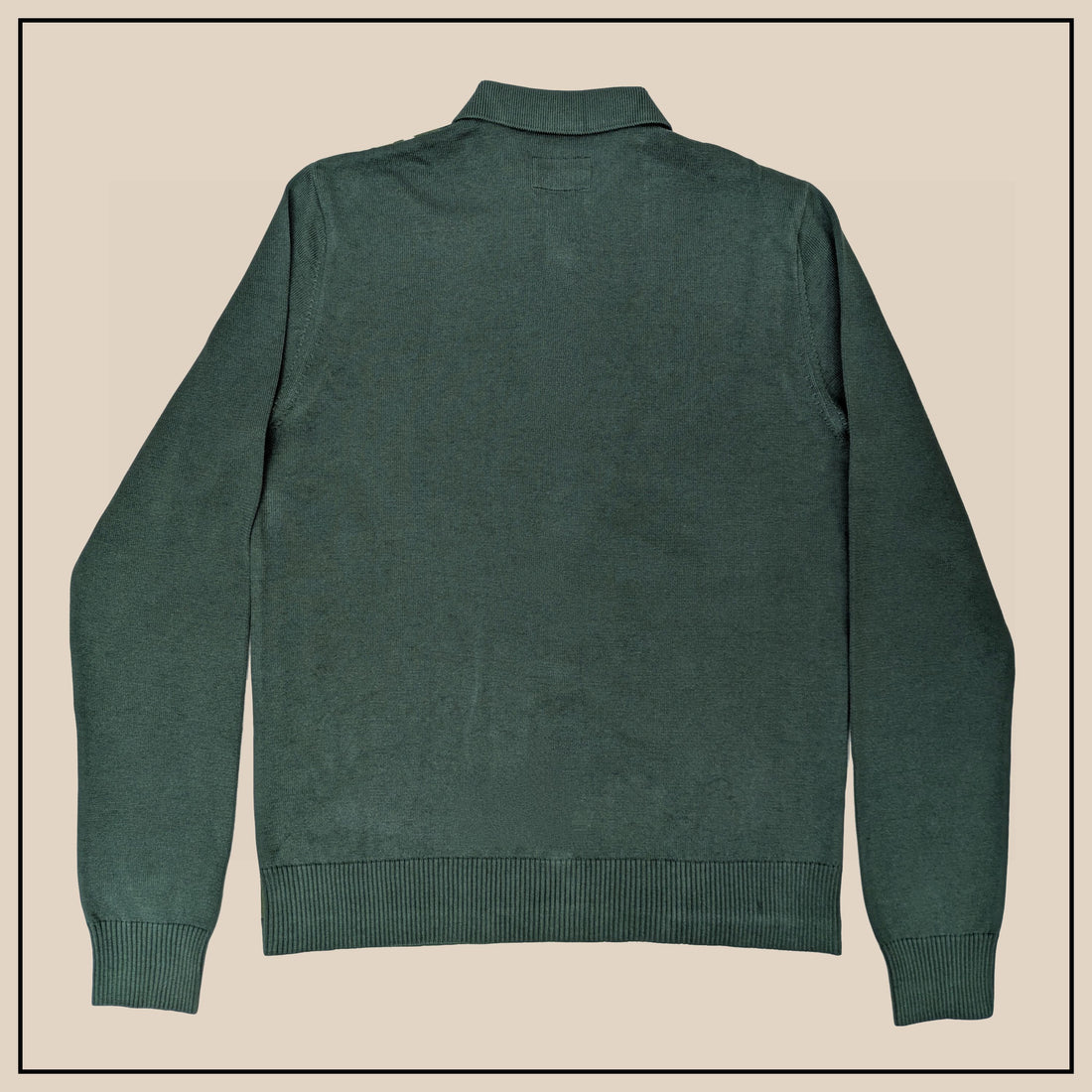 Sands L/S Button-Through Knit - Olive