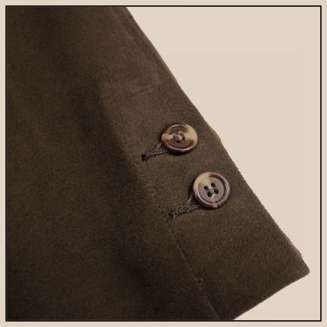 Work Jacket - Brown Moleskin