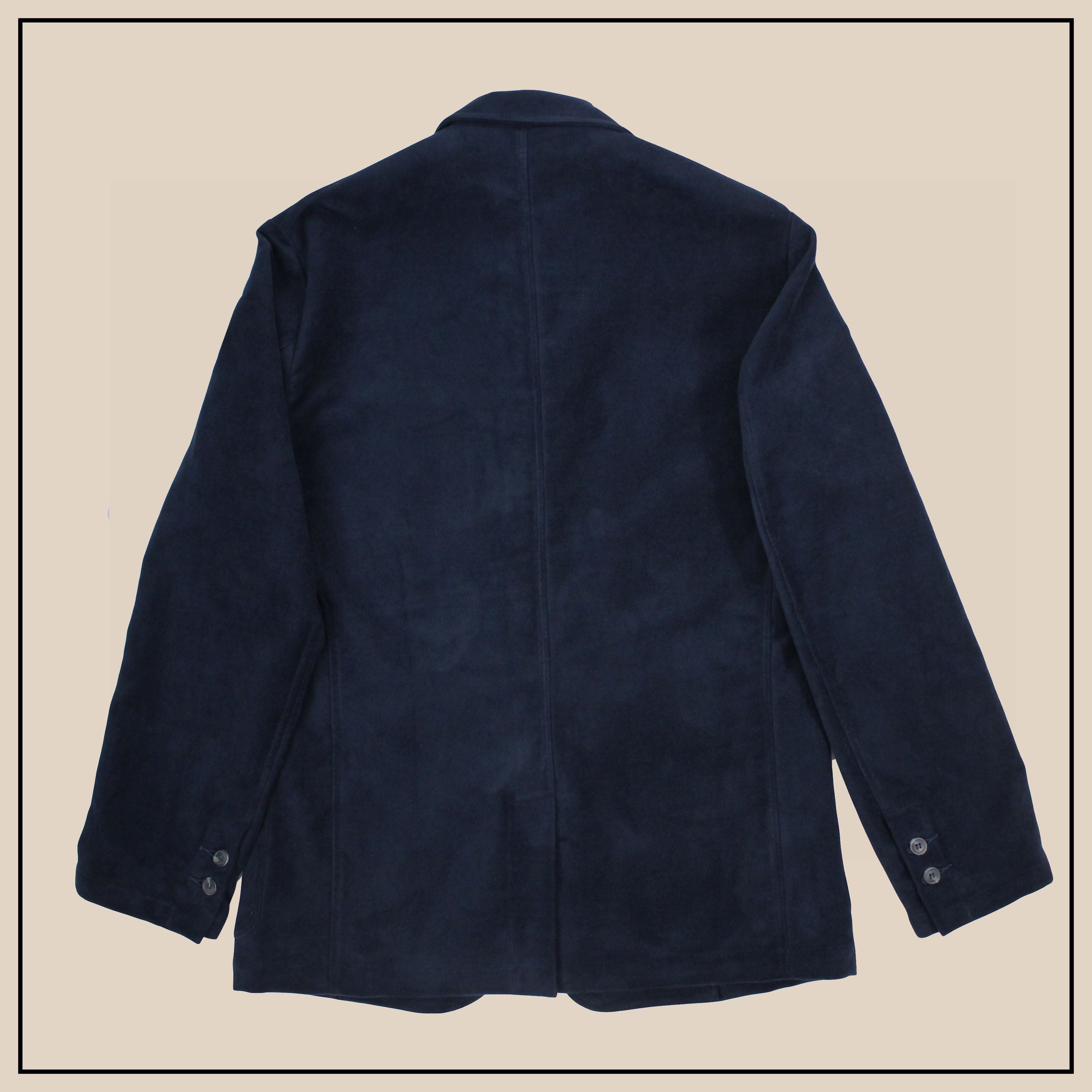 Work Jacket - Navy Moleskin – Jump The Gun
