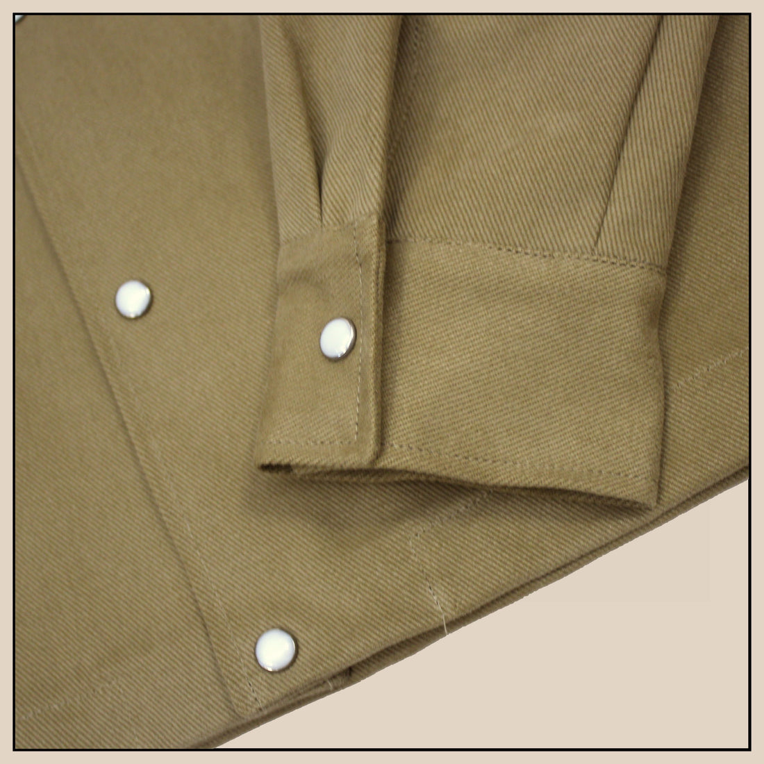 Kennedy Jacket - Khaki Twill