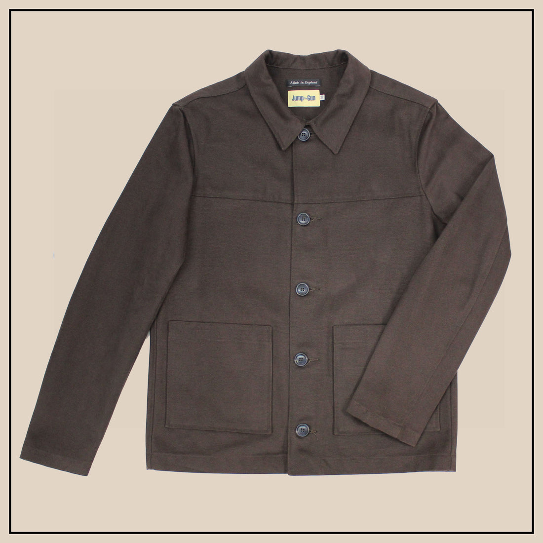 Driver Jacket - Brown Canvas