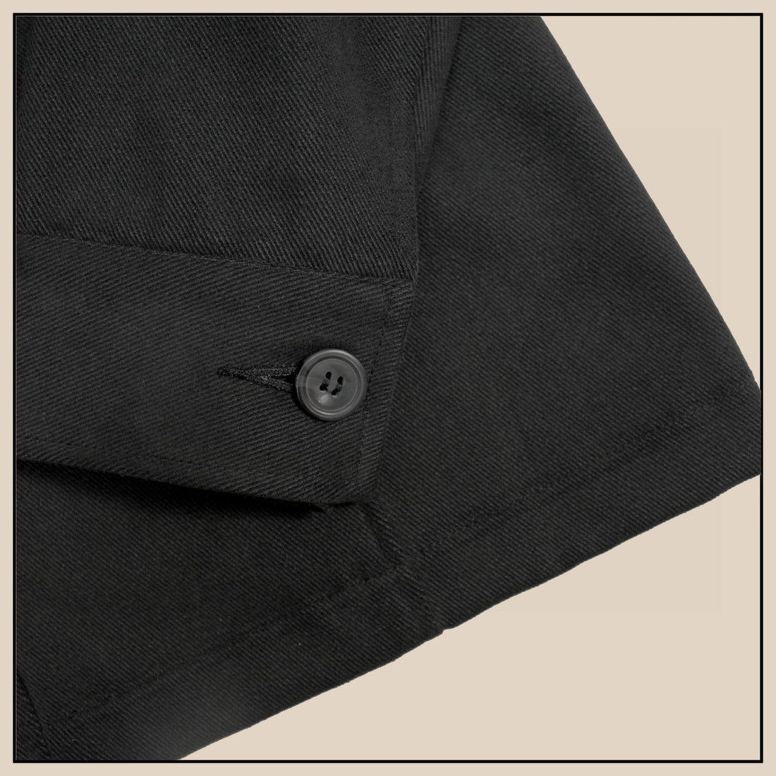 Charlie Jacket - Black Twill