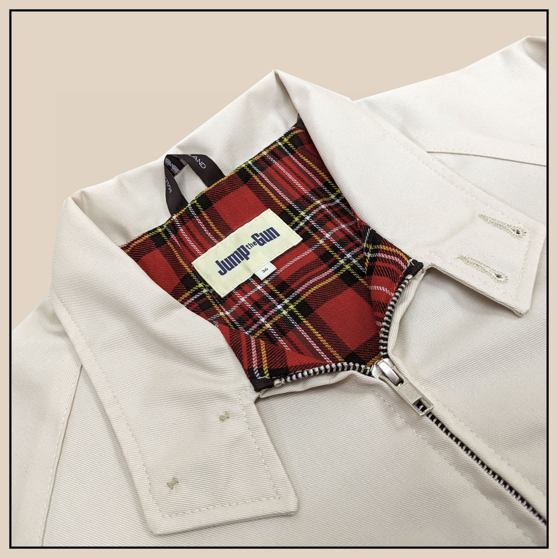 Harrington Jacket - Ecru