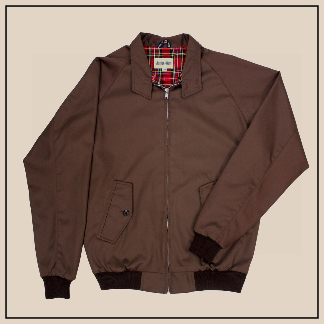 Harrington Jacket - Brown