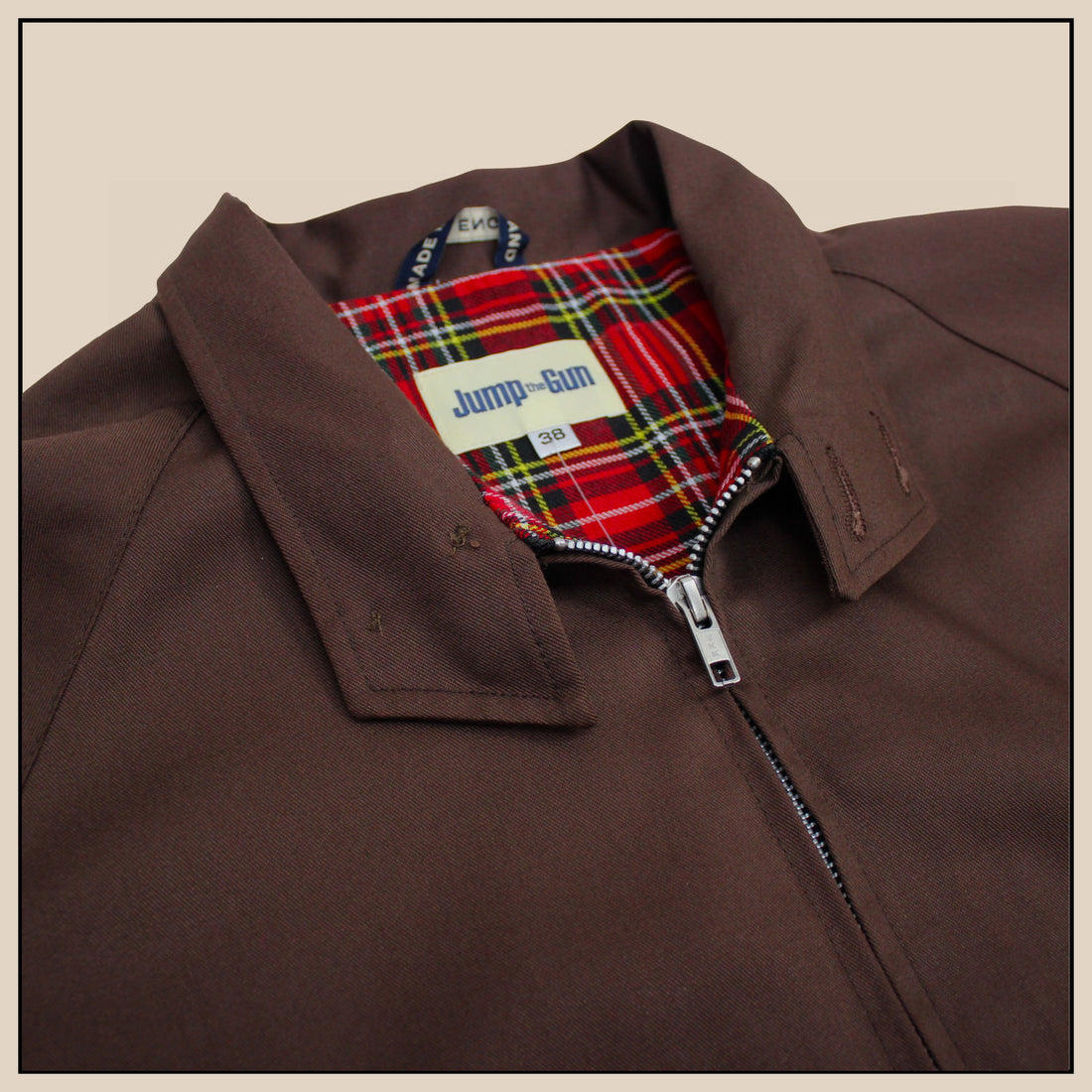 Harrington Jacket - Brown