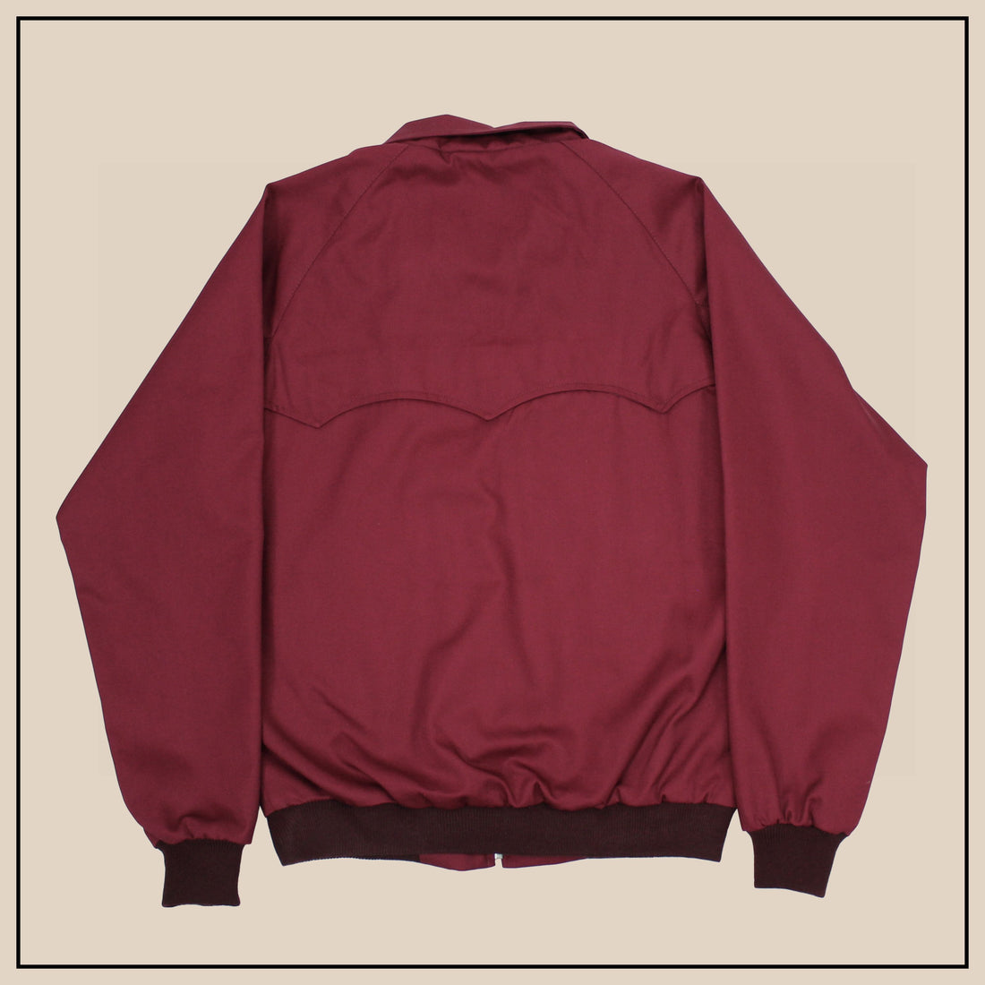 Harrington Jacket - Burgundy