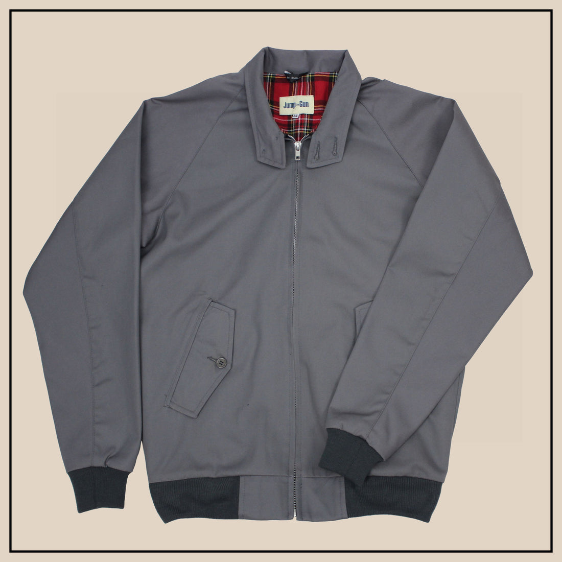 Harrington Jacket - Grey