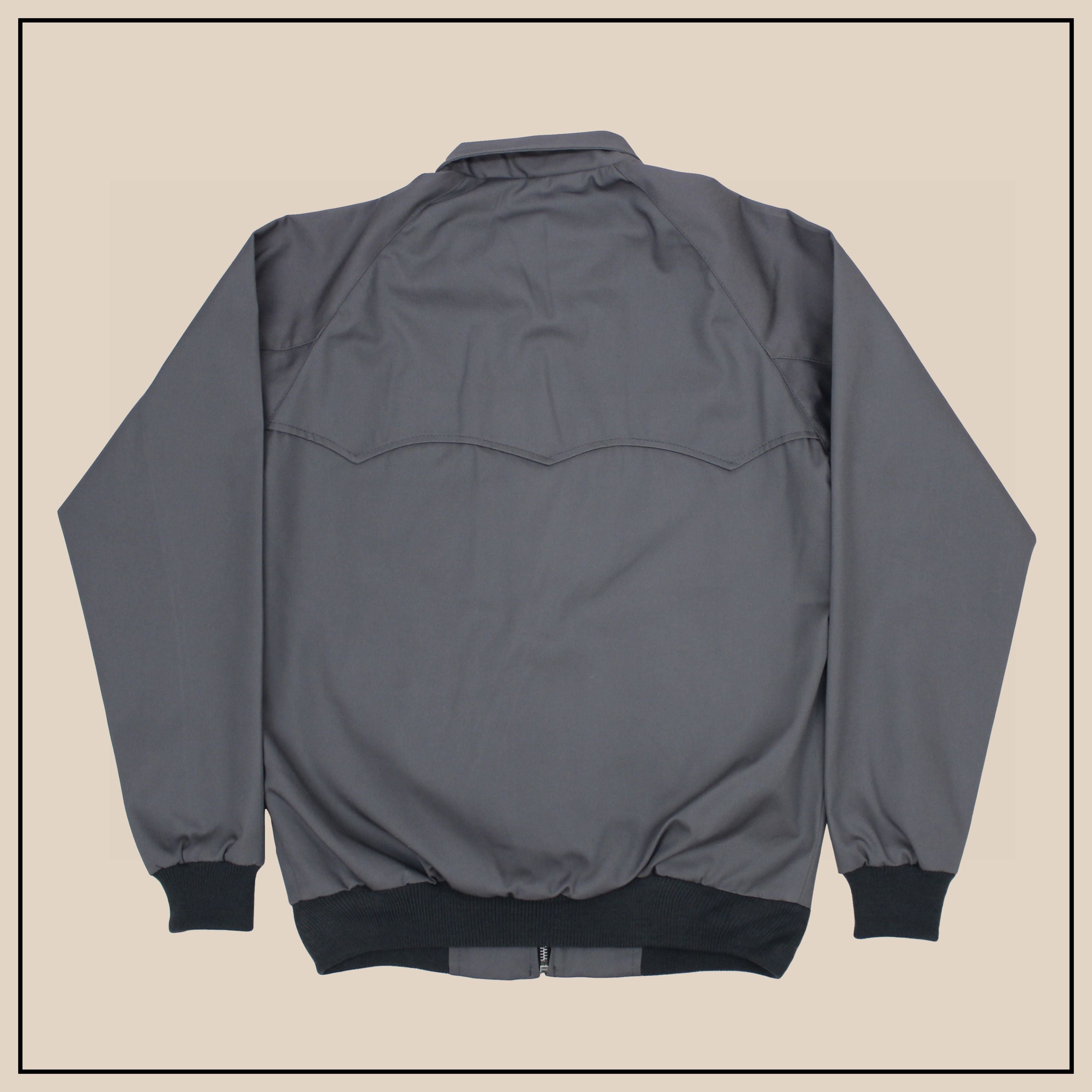 ATON HARRINGTON JACKET グレー SUPER 160S DOUBLE SAXONY HARRINGTON JACKET | ATON