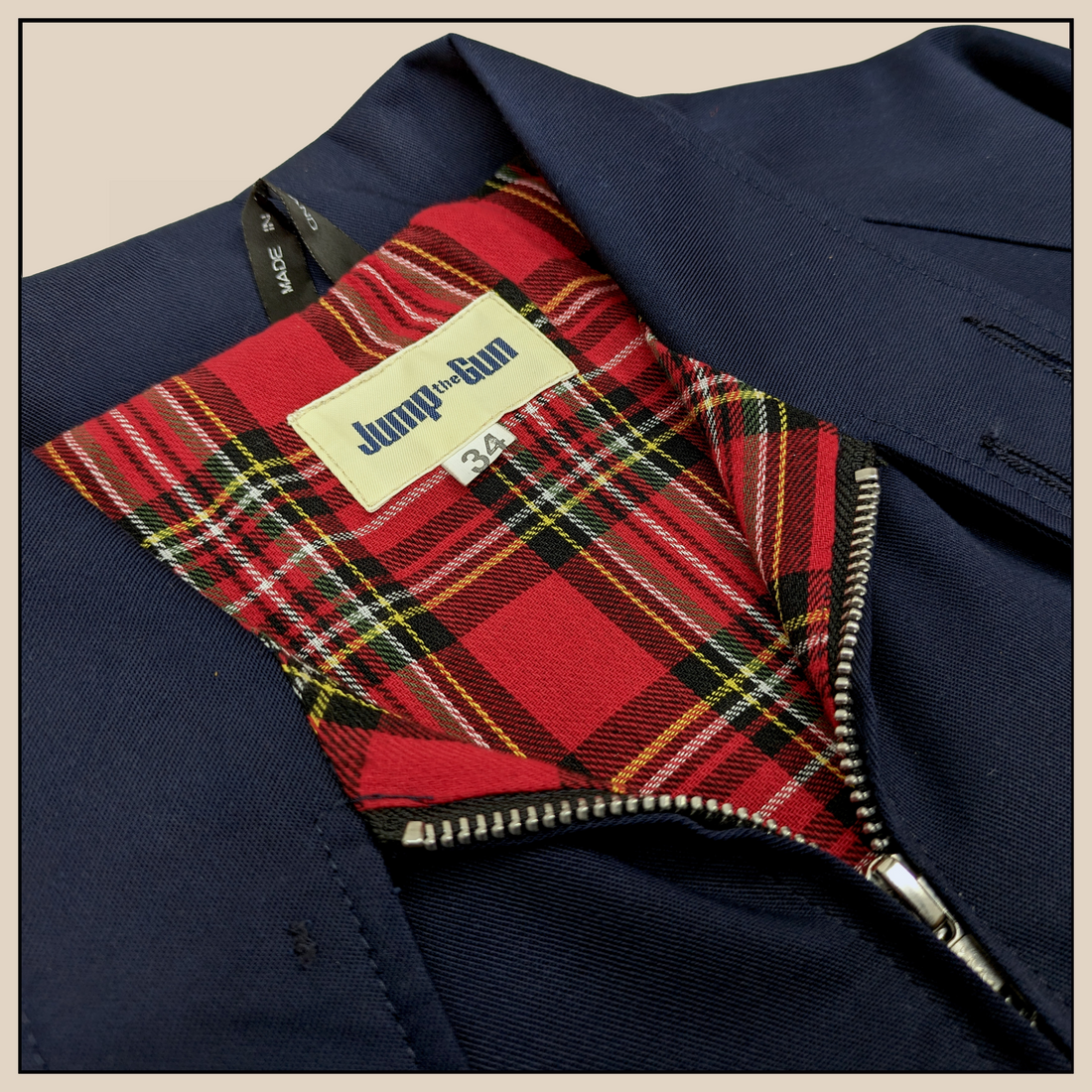 Harrington Jacket - Navy