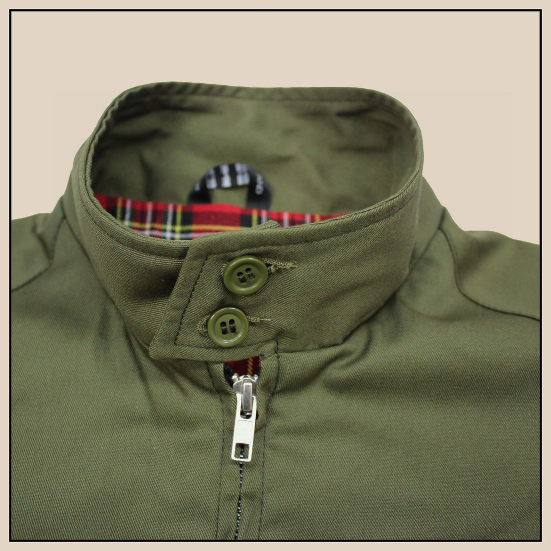 Harrington Jacket - Olive