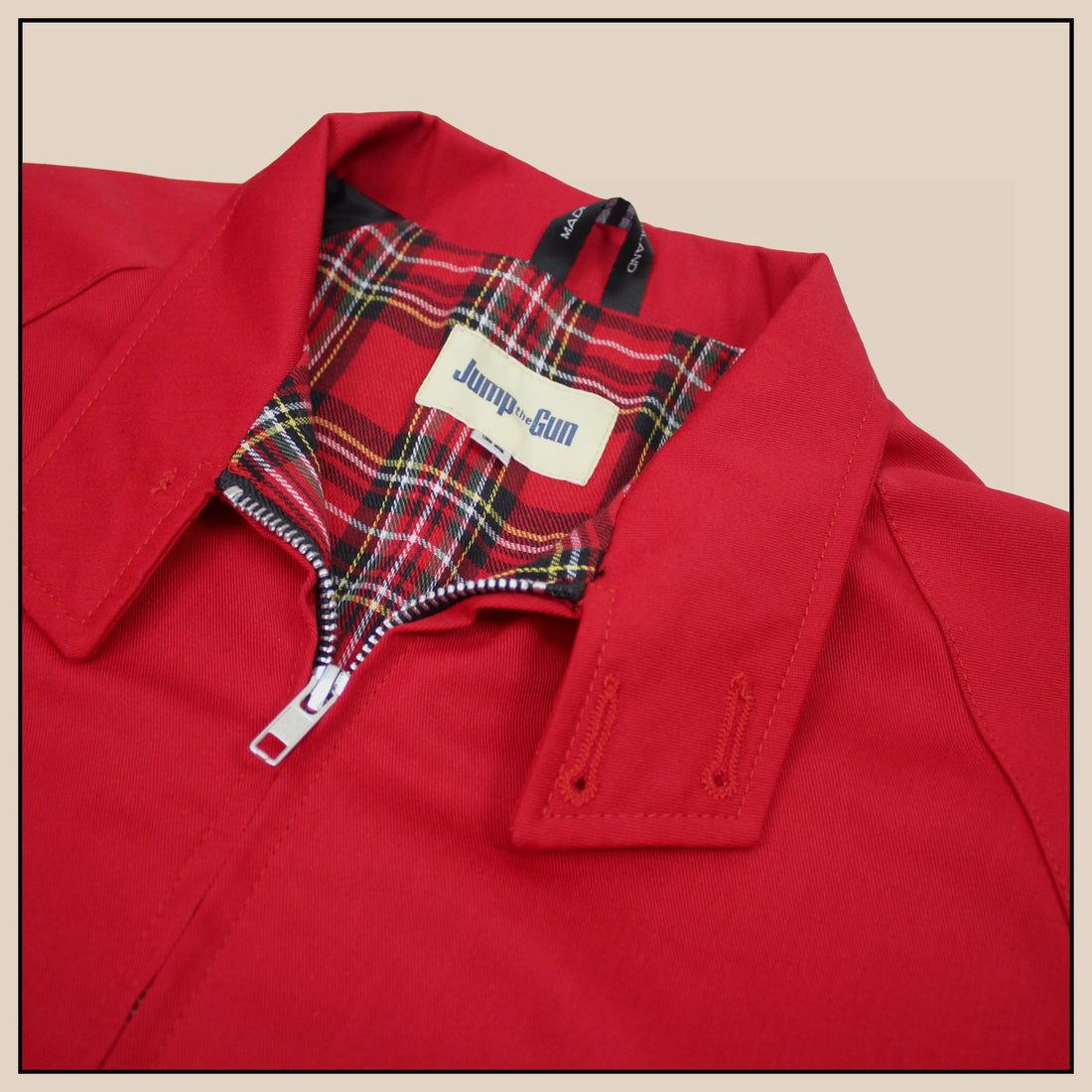 Harrington Jacket - Red