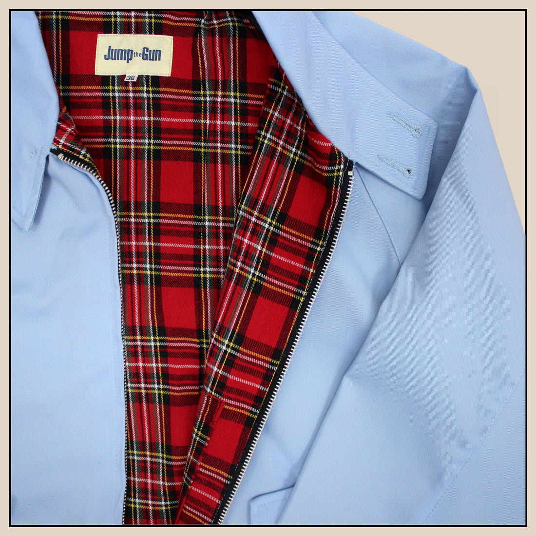 Harrington Jacket - Sky