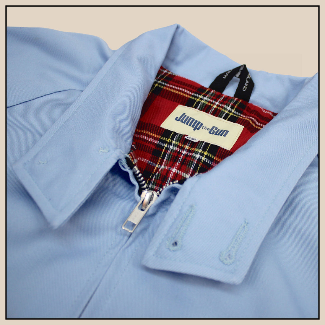 Harrington Jacket - Sky