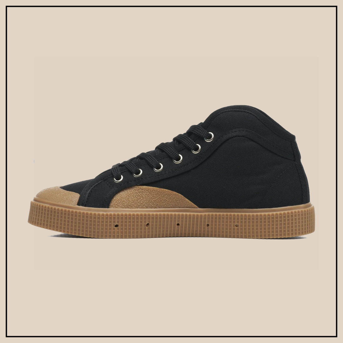 Sanjo K100 Basketball - Black/Gum