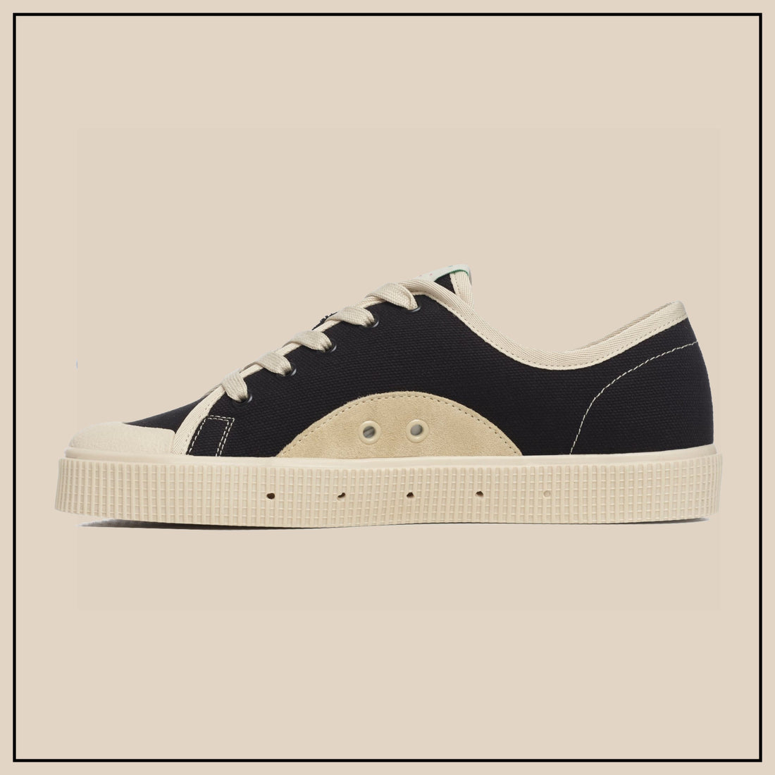 Sanjo STC 70 Low Top - Black/Ecru