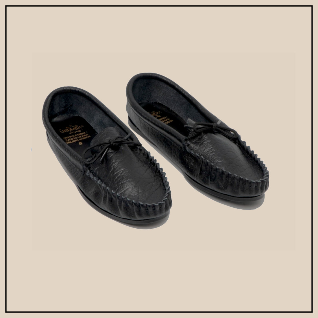 Moccasin - Black